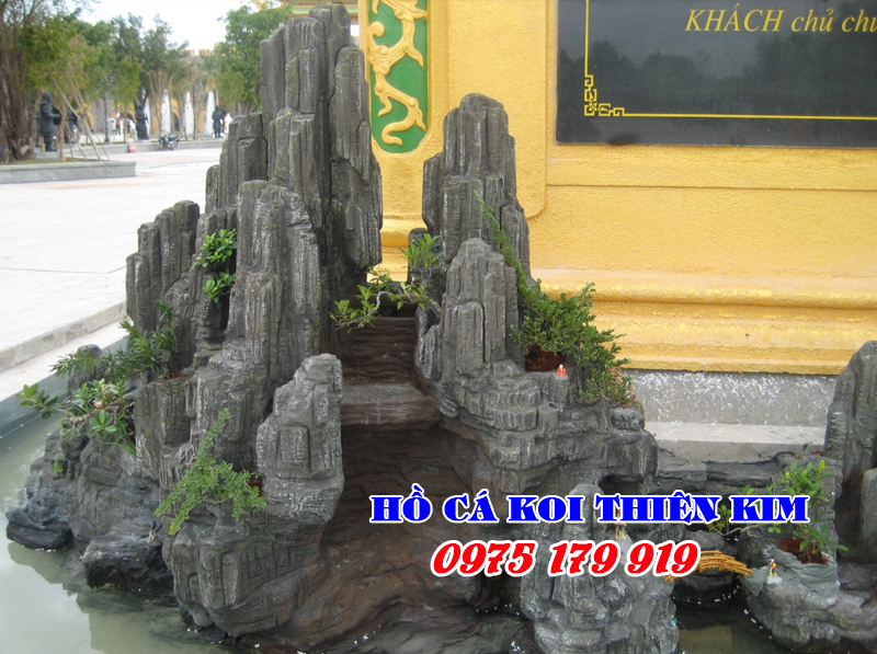 Hòn non bộ đẹp cho khu du lịch